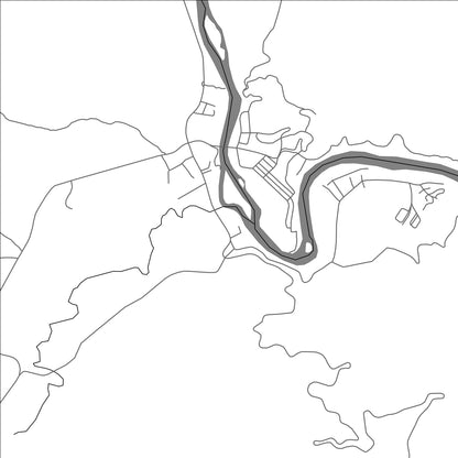 ROAD MAP OF BAN XIANG-NGEUN, LAOS BY MAPBAKES