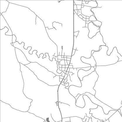 ROAD MAP OF LOUANG NAMTHA, LAOS BY MAPBAKES