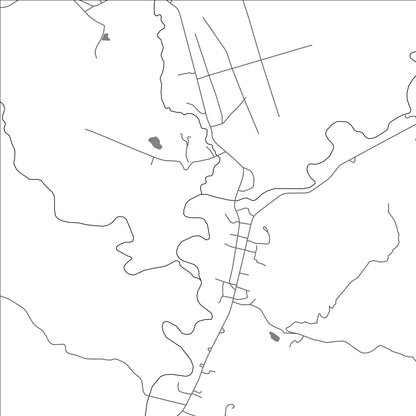 ROAD MAP OF MUANG KASI, LAOS BY MAPBAKES