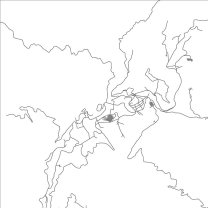 ROAD MAP OF PHÔNGSALI, LAOS BY MAPBAKES