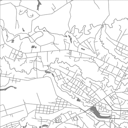 ROAD MAP OF PHÔNSAVAN, LAOS BY MAPBAKES