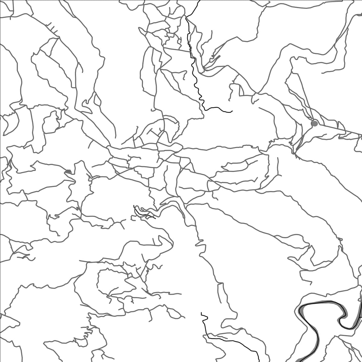 ROAD MAP OF DAKSINKALI, NEPAL BY MAPBAKES