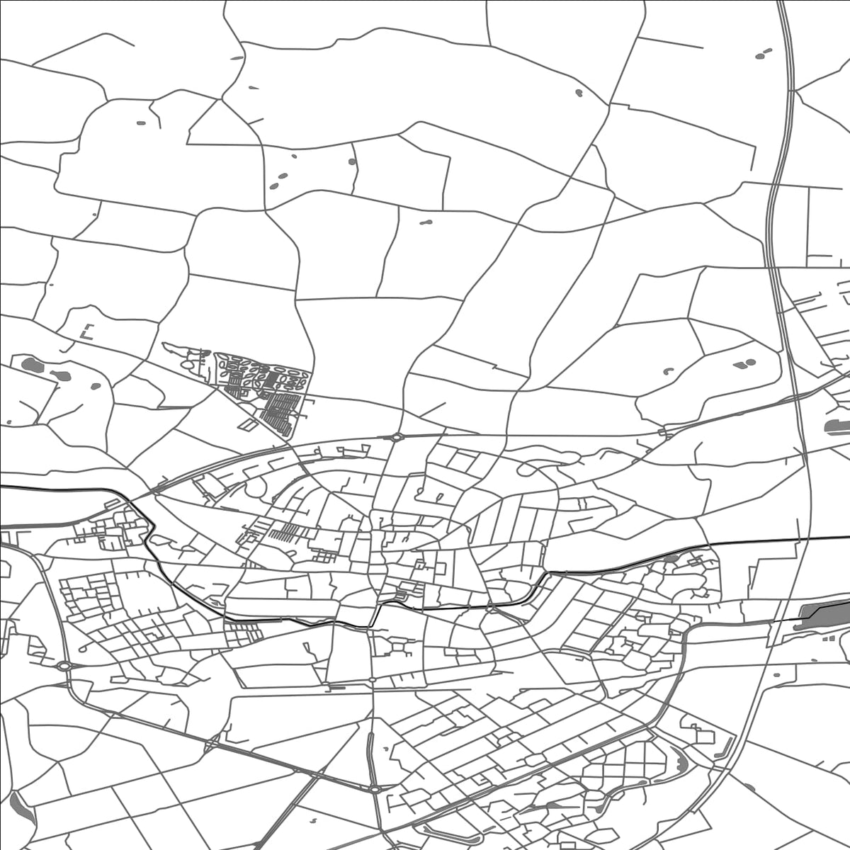 ROAD MAP OF AALTEN, NETHERLANDS BY MAPBAKES