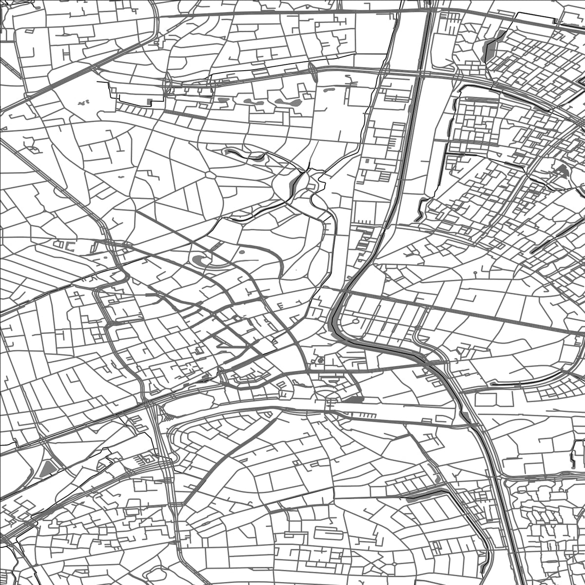 ROAD MAP OF APELDOORN, NETHERLANDS BY MAPBAKES