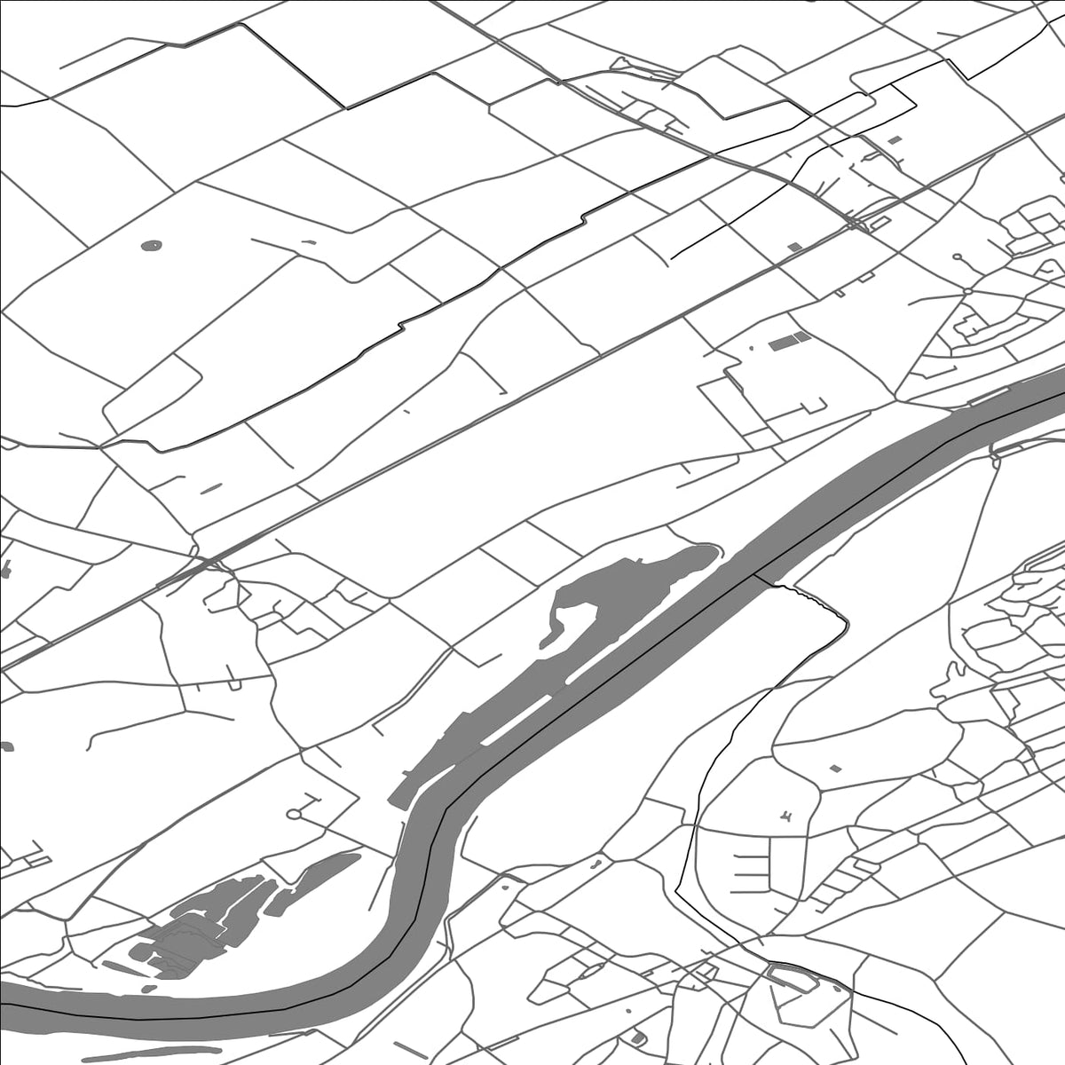 ROAD MAP OF BEESEL, NETHERLANDS BY MAPBAKES