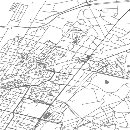 ROAD MAP OF BILTHOVEN, NETHERLANDS BY MAPBAKES
