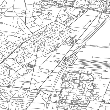 ROAD MAP OF BLARICUM, NETHERLANDS BY MAPBAKES