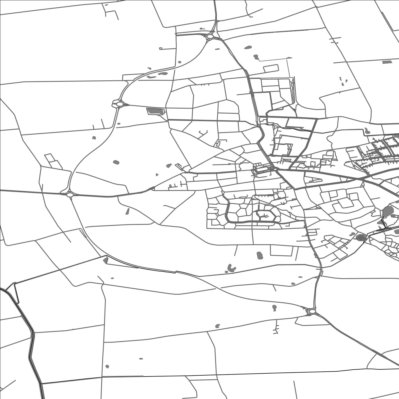 ROAD MAP OF BOEKEL, NETHERLANDS BY MAPBAKES