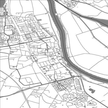 ROAD MAP OF CUIJK, NETHERLANDS BY MAPBAKES