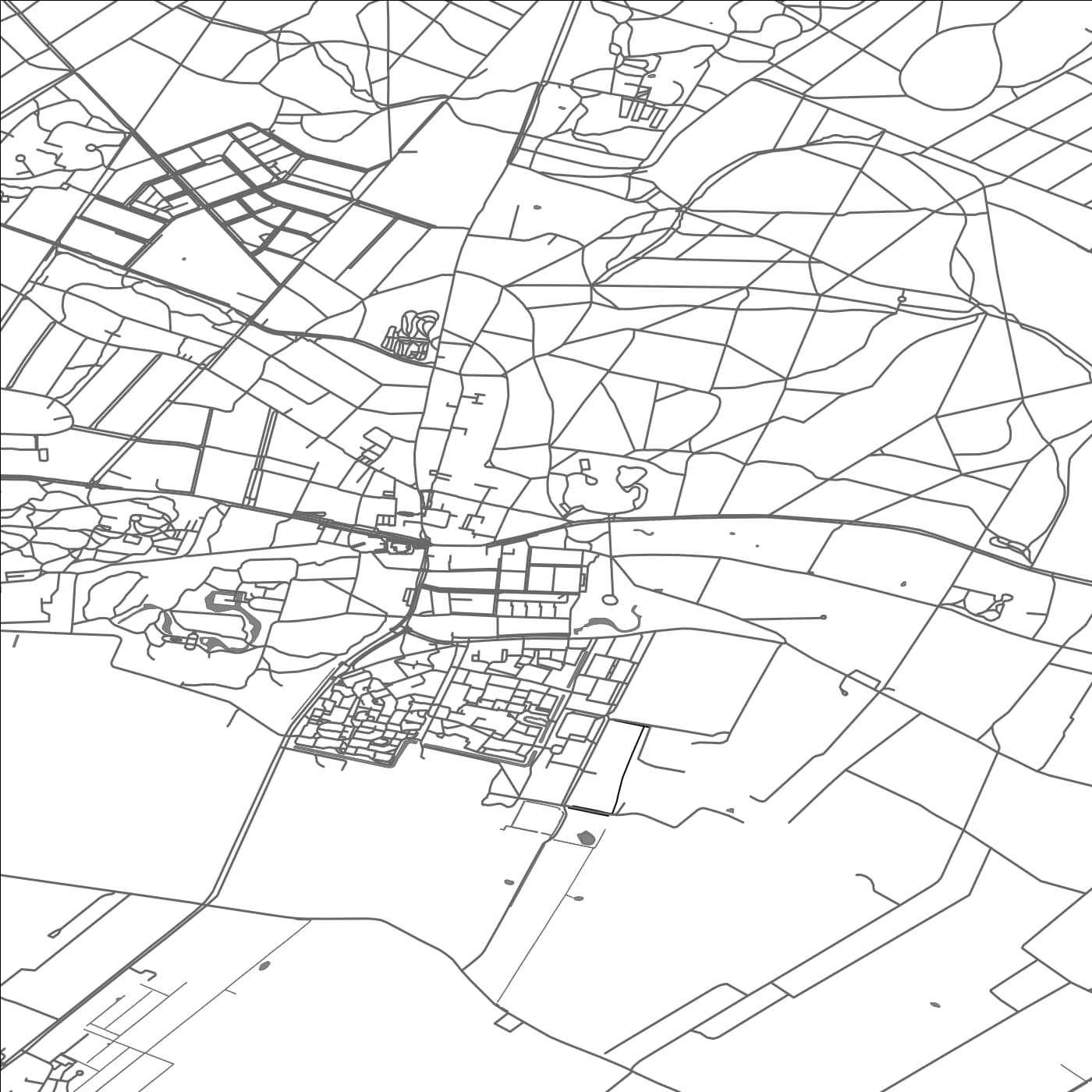 ROAD MAP OF DOORN, NETHERLANDS BY MAPBAKES