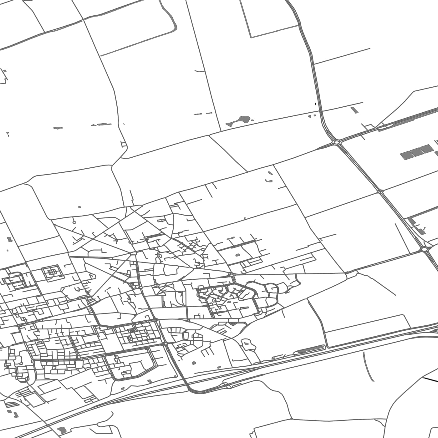 ROAD MAP OF DRIMMELEN, NETHERLANDS BY MAPBAKES