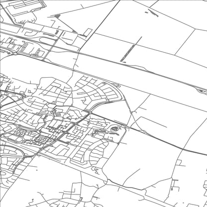 ROAD MAP OF DUIVEN, NETHERLANDS BY MAPBAKES