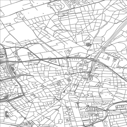 ROAD MAP OF EDE, NETHERLANDS BY MAPBAKES