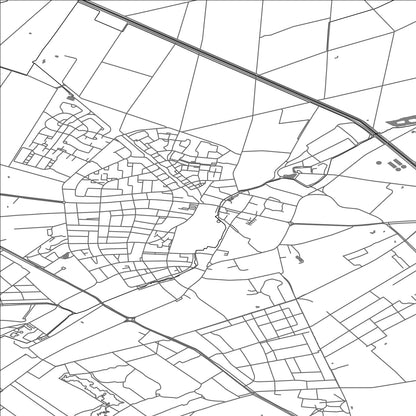 ROAD MAP OF EERBEEK, NETHERLANDS BY MAPBAKES