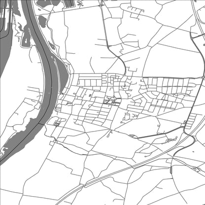 ROAD MAP OF EIJSDEN, NETHERLANDS BY MAPBAKES