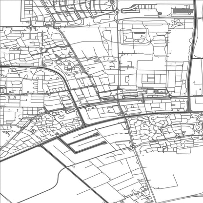 ROAD MAP OF EMMELOORD, NETHERLANDS BY MAPBAKES