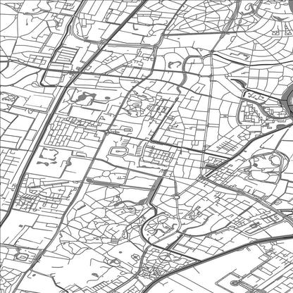 ROAD MAP OF HEEMSTEDE, NETHERLANDS BY MAPBAKES