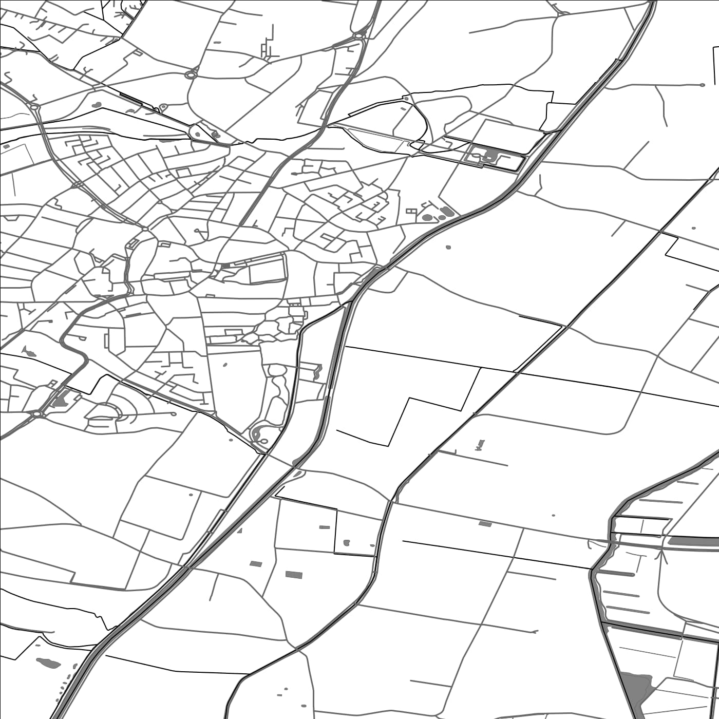 ROAD MAP OF HEERDE, NETHERLANDS BY MAPBAKES