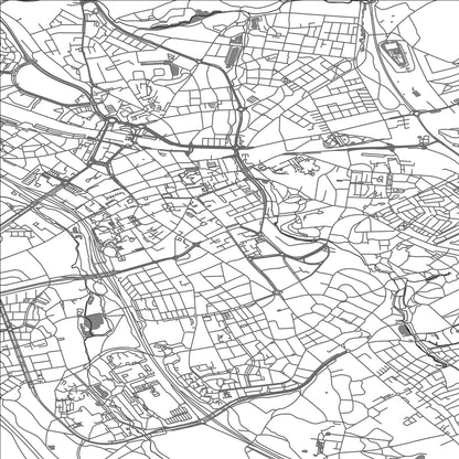 ROAD MAP OF HEERLEN, NETHERLANDS BY MAPBAKES