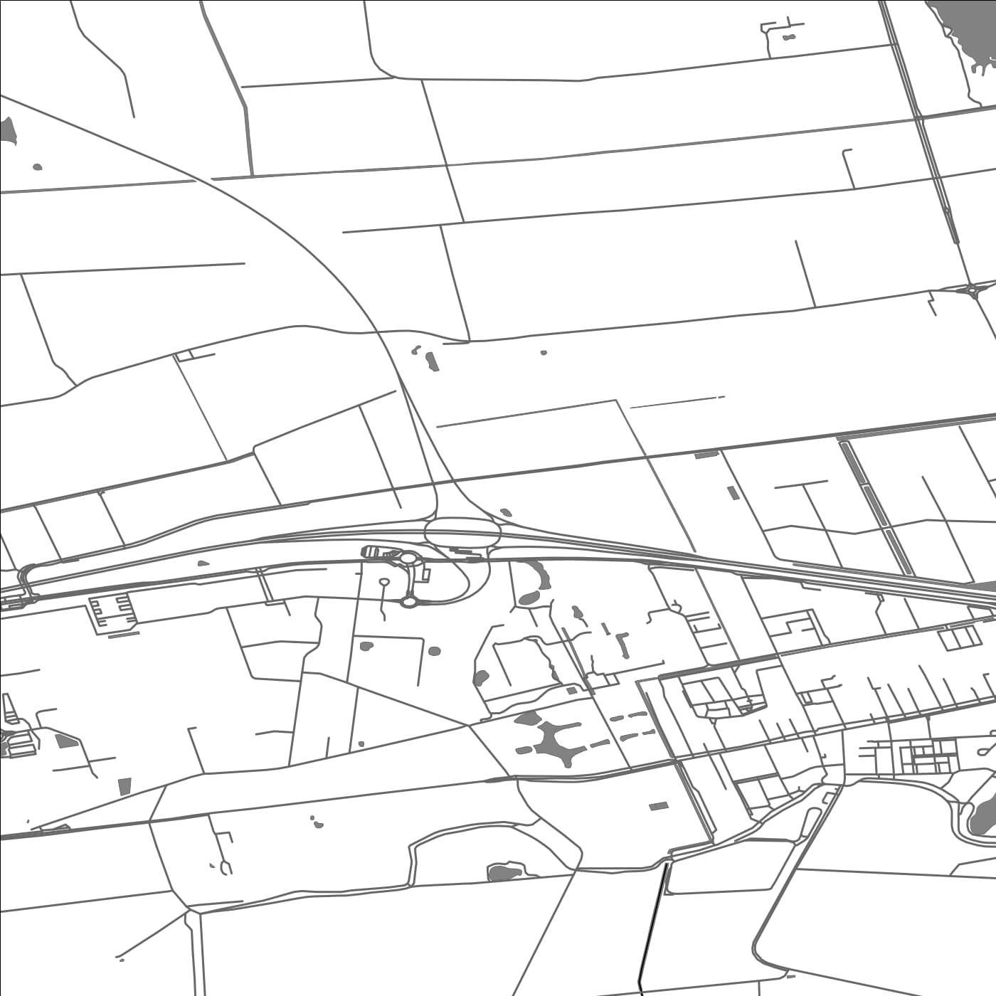 ROAD MAP OF HEUSDEN, NETHERLANDS BY MAPBAKES