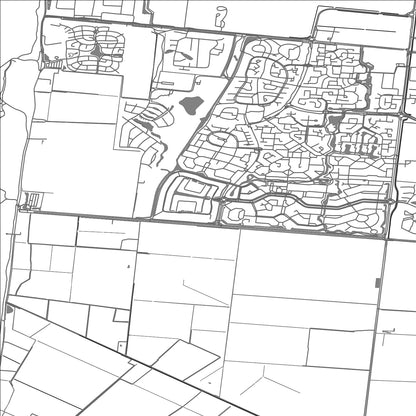 ROAD MAP OF JULIANADORP, NETHERLANDS BY MAPBAKES