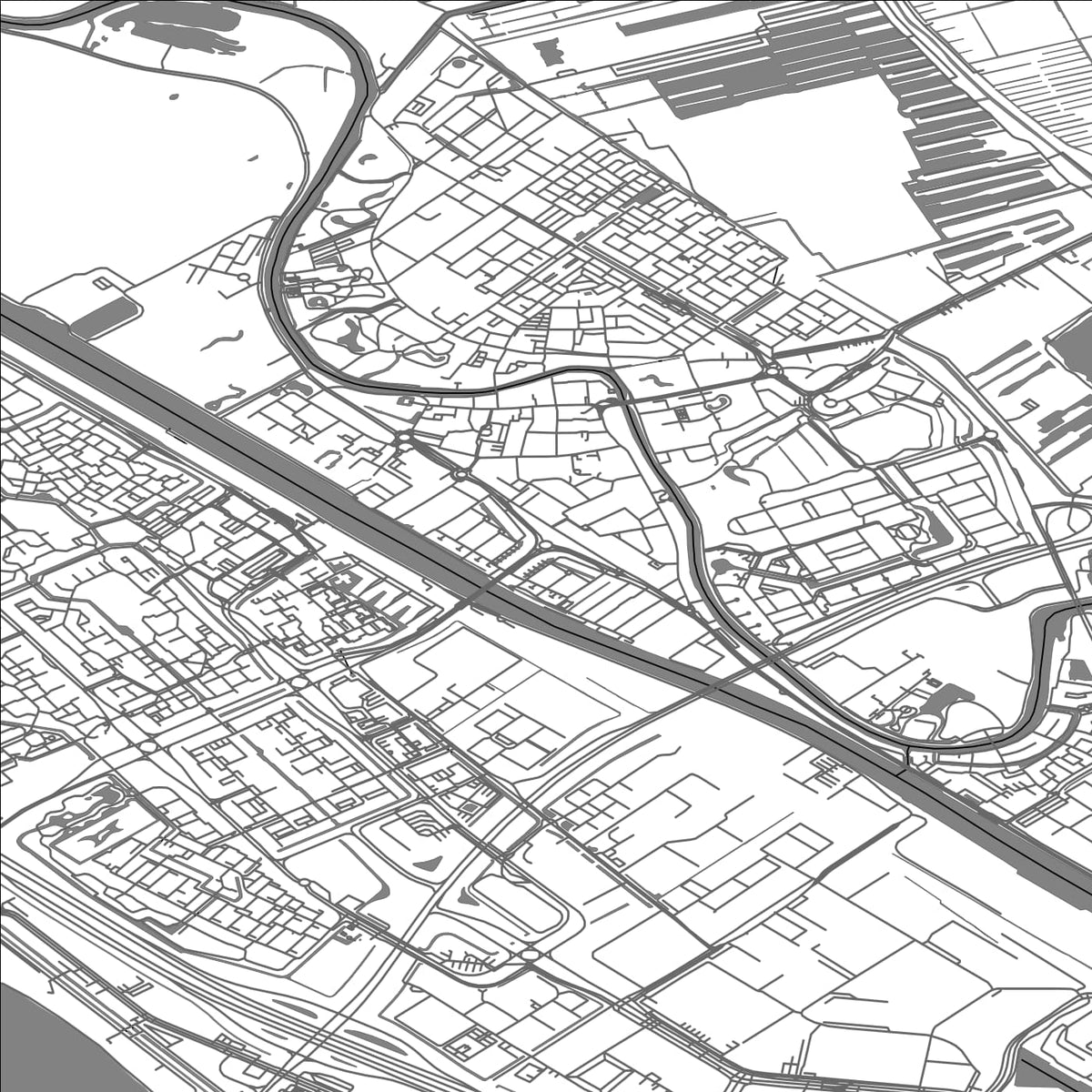 ROAD MAP OF MAARSSEN, NETHERLANDS BY MAPBAKES