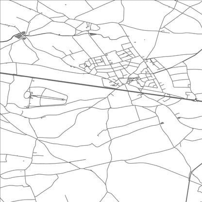 ROAD MAP OF MARGRATEN, NETHERLANDS BY MAPBAKES