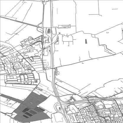 ROAD MAP OF MEDEMBLIK, NETHERLANDS BY MAPBAKES