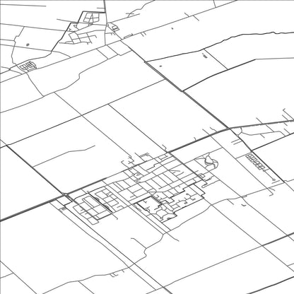 ROAD MAP OF OLDEBROEK, NETHERLANDS BY MAPBAKES