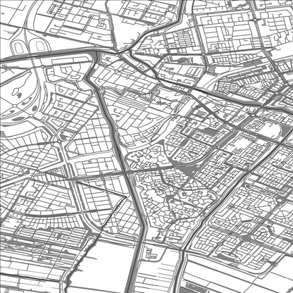 ROAD MAP OF PURMEREND, NETHERLANDS BY MAPBAKES