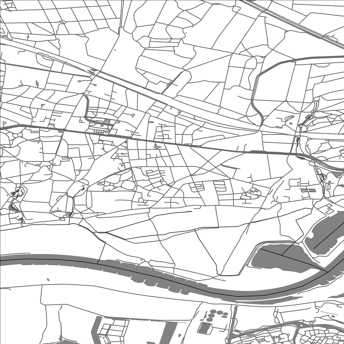 ROAD MAP OF RENKUM, NETHERLANDS BY MAPBAKES