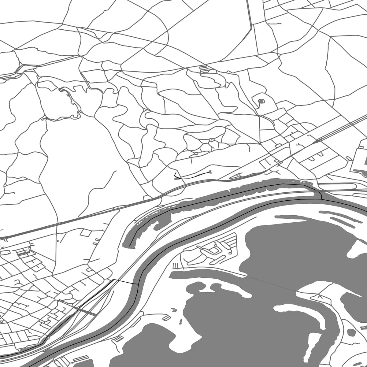 ROAD MAP OF RHEDEN, NETHERLANDS BY MAPBAKES