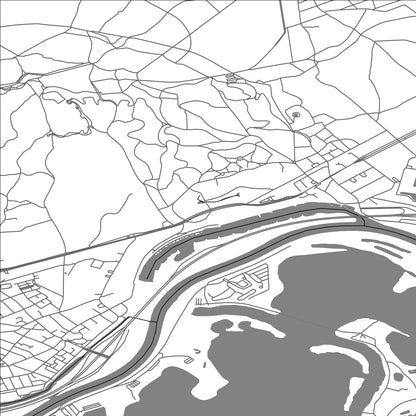 ROAD MAP OF RHEDEN, NETHERLANDS BY MAPBAKES