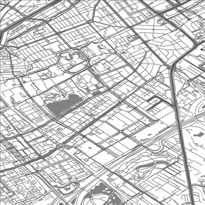 ROAD MAP OF RIJSWIJK, NETHERLANDS BY MAPBAKES