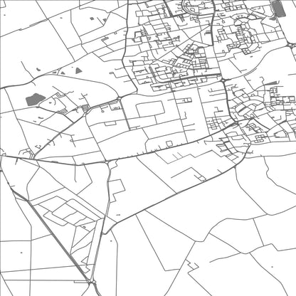 ROAD MAP OF RUCPHEN, NETHERLANDS BY MAPBAKES