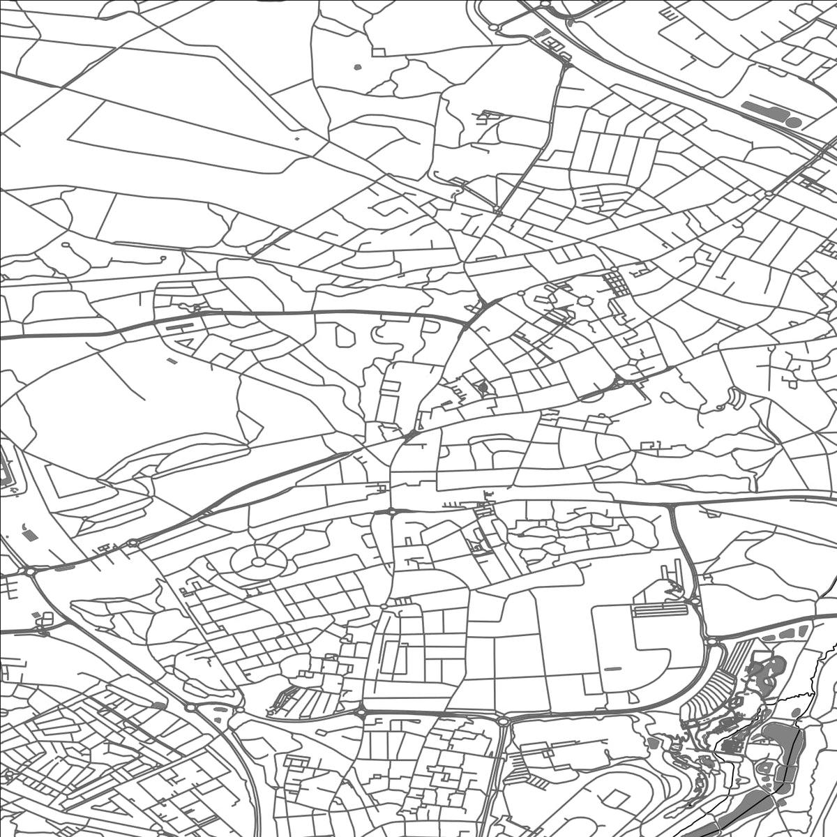 ROAD MAP OF SCHAESBERG, NETHERLANDS BY MAPBAKES
