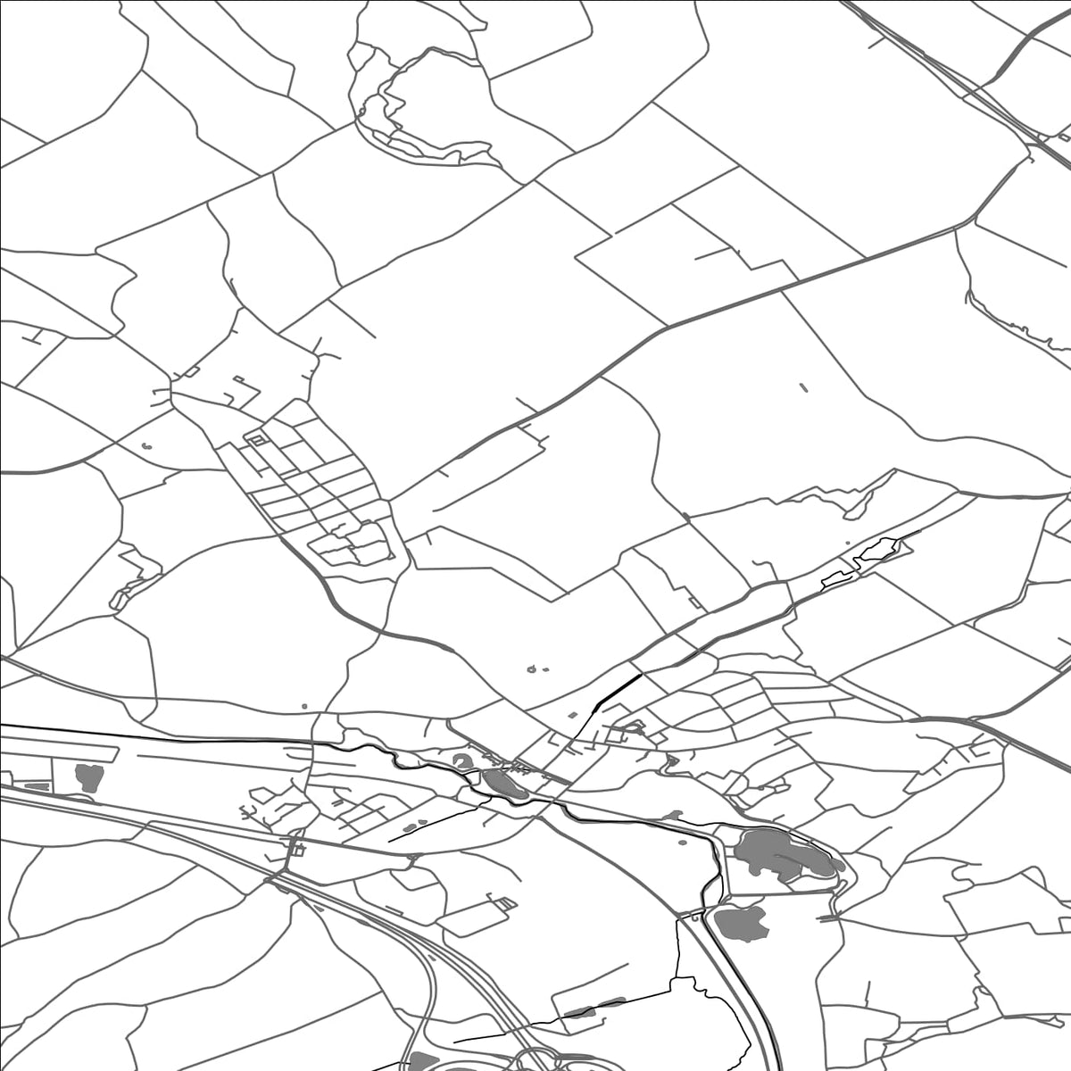 ROAD MAP OF SCHINNEN, NETHERLANDS BY MAPBAKES