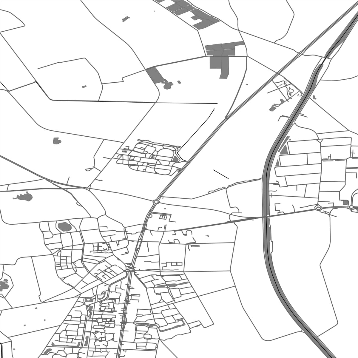 ROAD MAP OF TYNAARLO, NETHERLANDS BY MAPBAKES