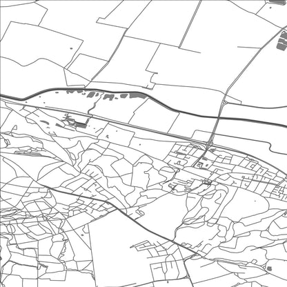 ROAD MAP OF UBBERGEN, NETHERLANDS BY MAPBAKES