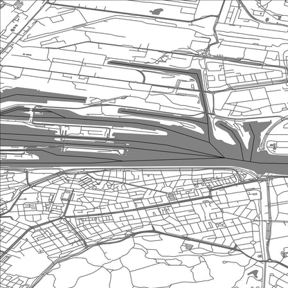 ROAD MAP OF VELSEN-ZUID, NETHERLANDS BY MAPBAKES