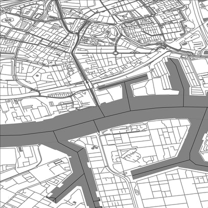 ROAD MAP OF VLAARDINGEN, NETHERLANDS BY MAPBAKES