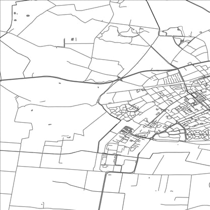 ROAD MAP OF VOORST, NETHERLANDS BY MAPBAKES