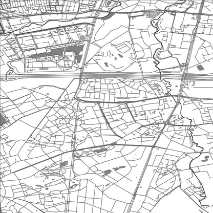 ROAD MAP OF WAALRE, NETHERLANDS BY MAPBAKES