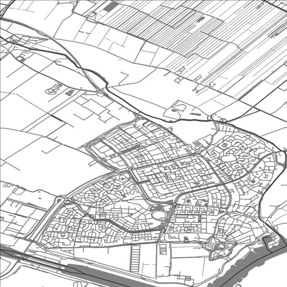 ROAD MAP OF WIJK BIJ DUURSTEDE, NETHERLANDS BY MAPBAKES