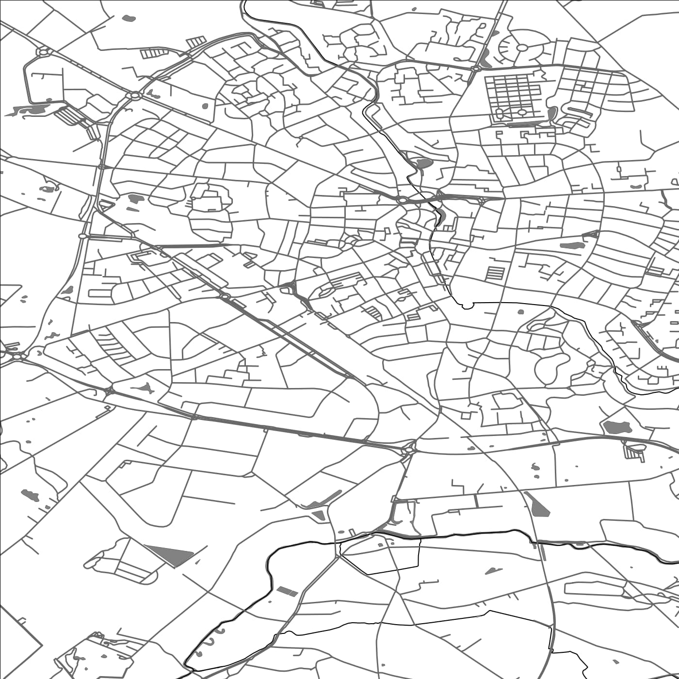 ROAD MAP OF WINTERSWIJK, NETHERLANDS BY MAPBAKES