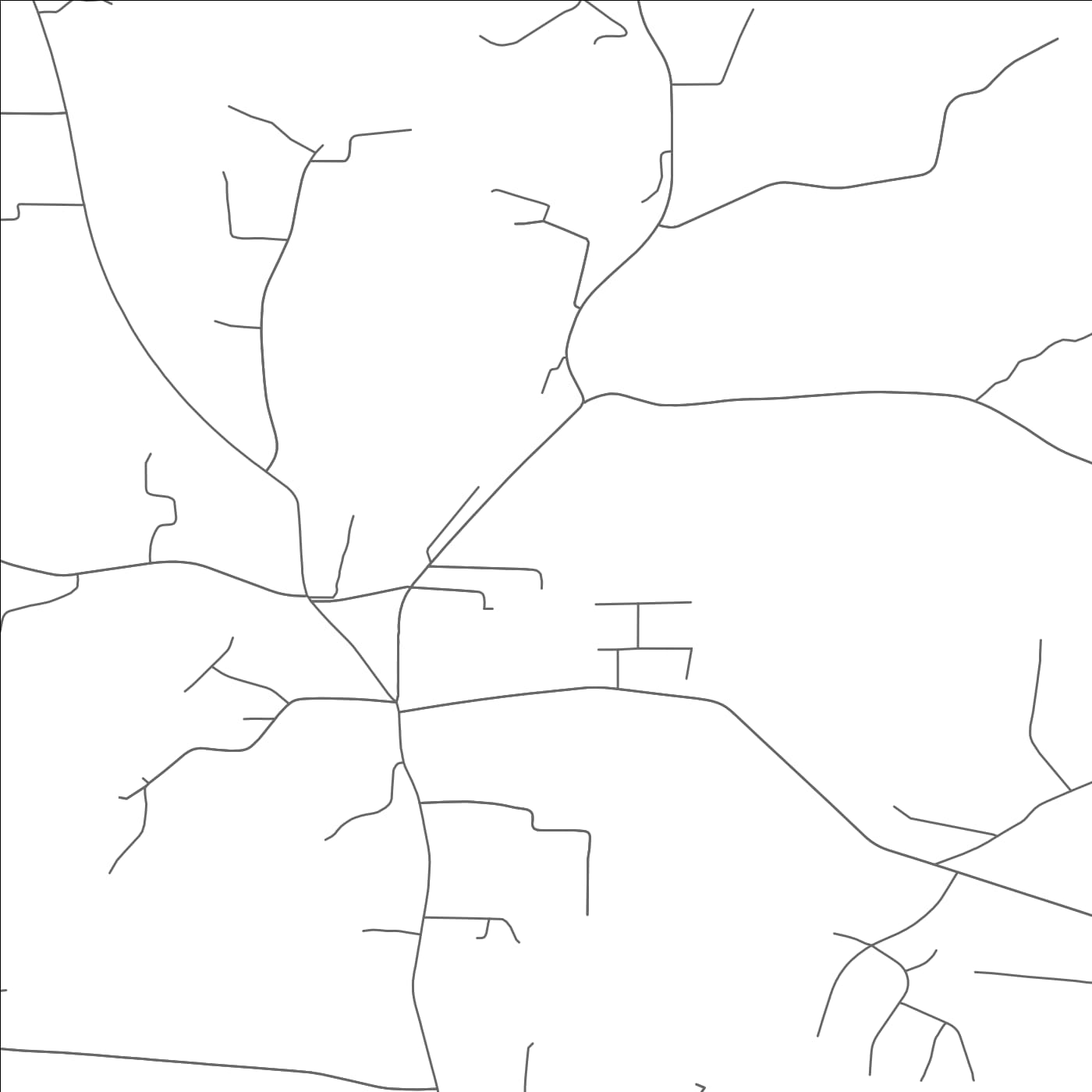 ROAD MAP OF ADVANCE, NORTH CAROLINA BY MAPBAKES