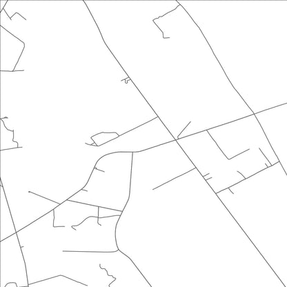 ROAD MAP OF ASHLEY HEIGHTS, NORTH CAROLINA BY MAPBAKES