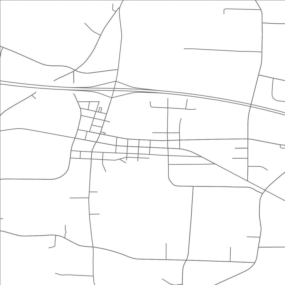 ROAD MAP OF BAILEY, NORTH CAROLINA BY MAPBAKES