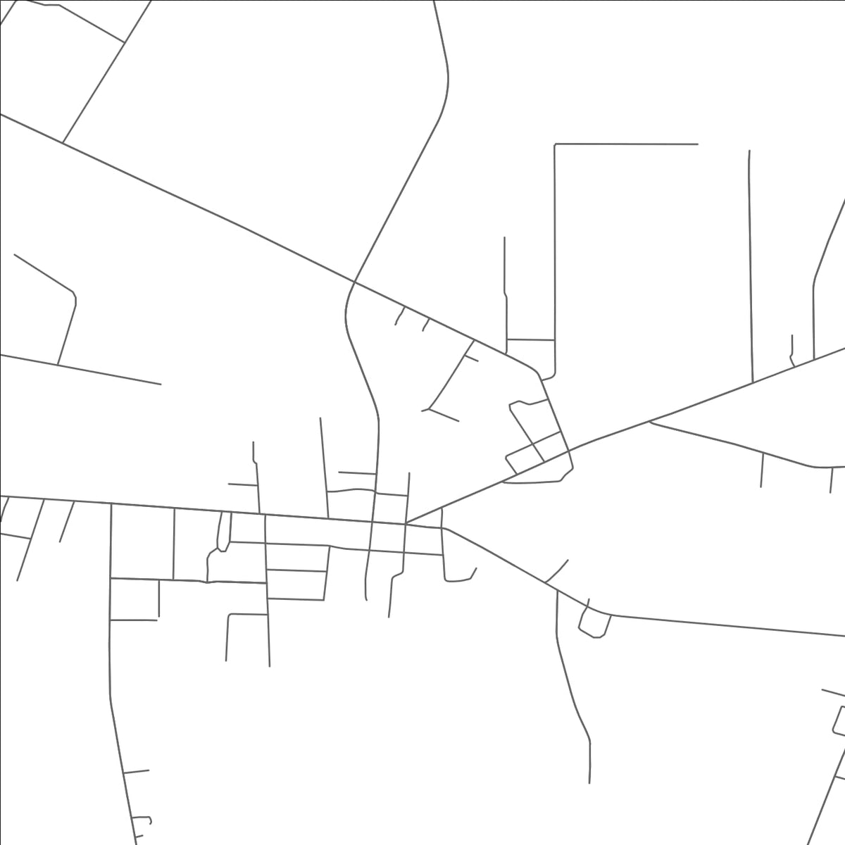 ROAD MAP OF BAYBORO, NORTH CAROLINA BY MAPBAKES