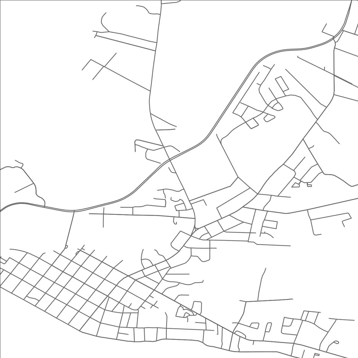 ROAD MAP OF BEAUFORT, NORTH CAROLINA BY MAPBAKES